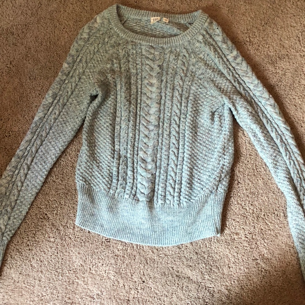 The Gap knitted sweater light blue